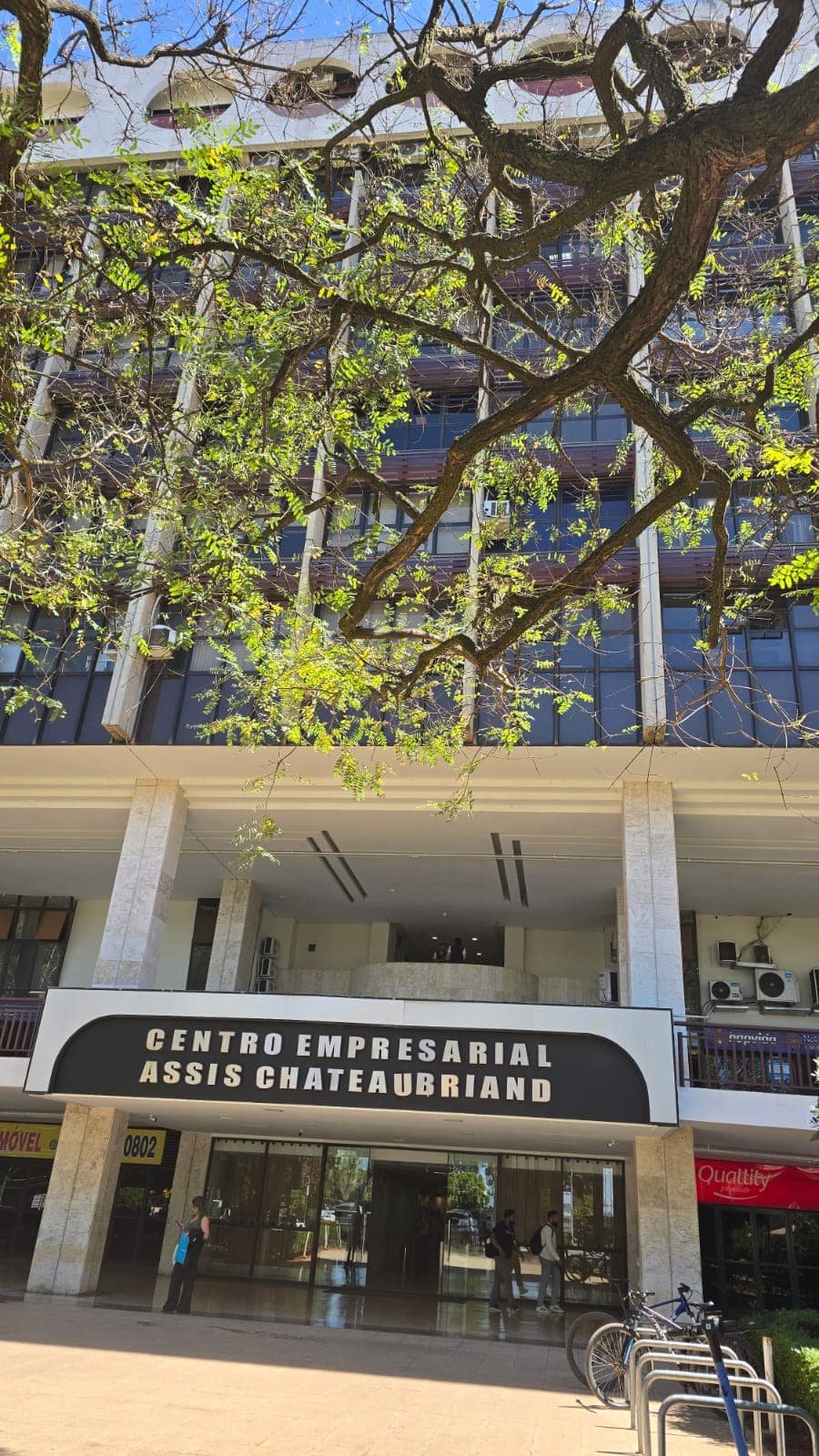 Fachada do prédio da Jagat em Brasília